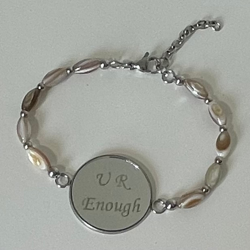 The Mother of Pearl Mirror Bracelet